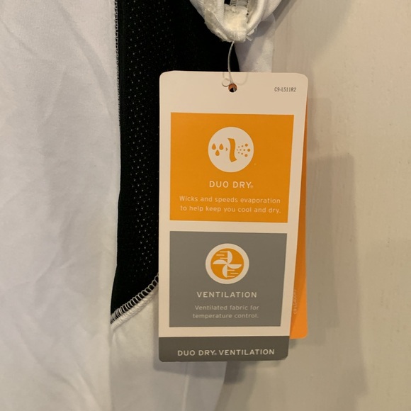 ❤️🎁NWT Youth Girls Champion XL White with Black Soccer Practice Workout Run - Picture 4 of 9